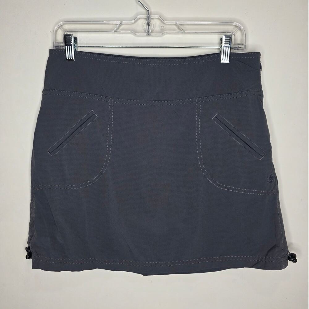 Athleta dark grey athletic skort skirt - 4 - golf tennis pickleball active